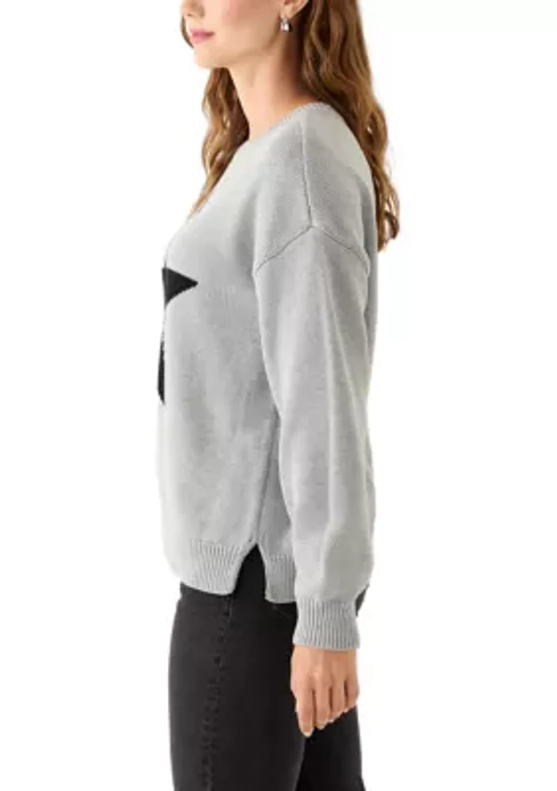 Women's Graphic Star Sweater