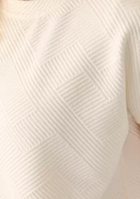 Women's Short Sleeve Ottoman Sweater