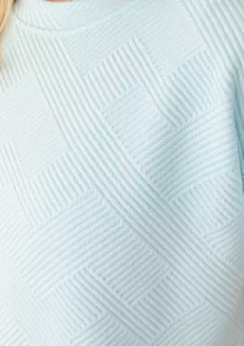 Women's Short Sleeve Ottoman Sweater