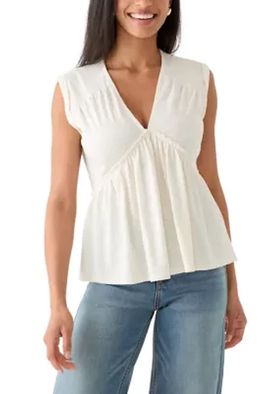 Women's V-Neck Babydoll Shirt