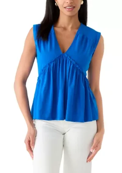 Women's V-Neck Babydoll Shirt