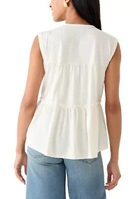 Women's V-Neck Babydoll Shirt