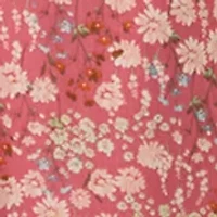 Women's 3/4 Puff Sleeve Maxi Dress