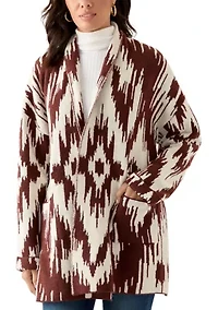 Women's Intarsia Cardigan