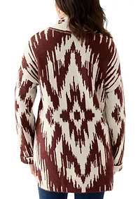Women's Intarsia Cardigan