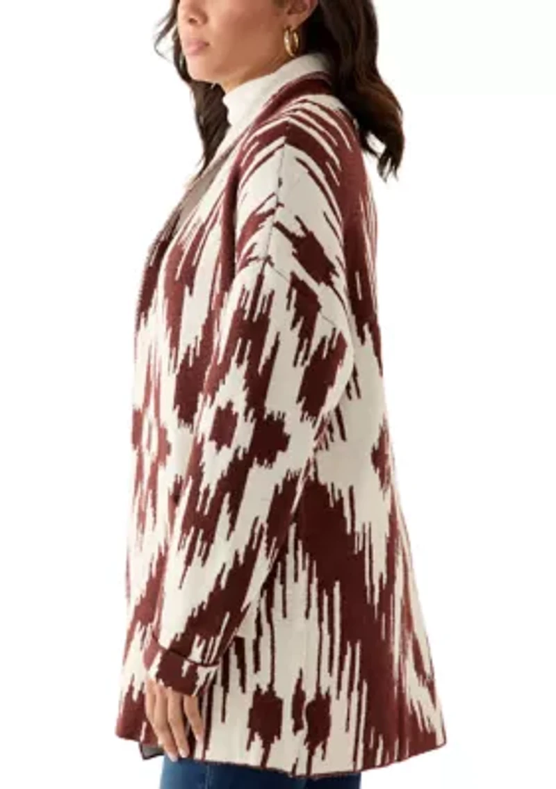 Women's Intarsia Cardigan