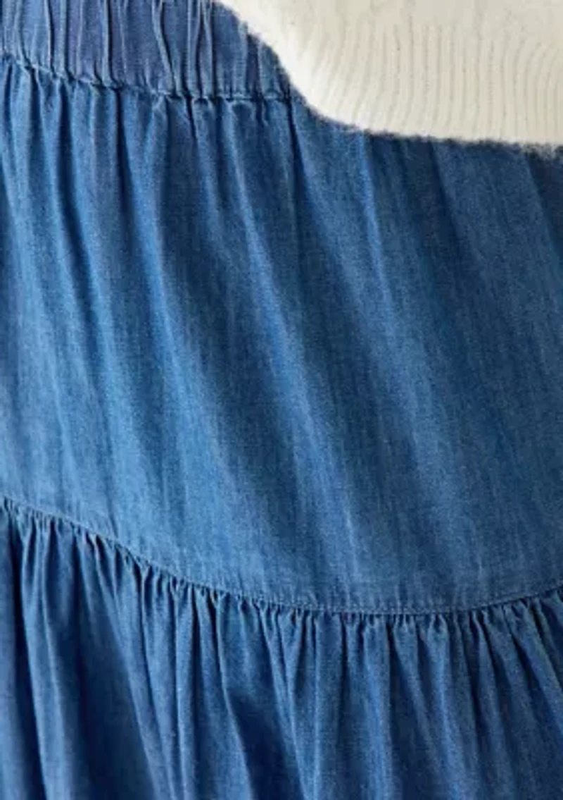 Women's Tiered Maxi Skirt