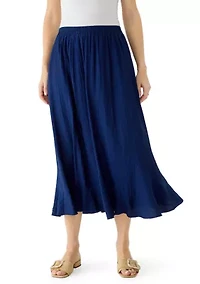 Women's Flounce Maxi Skirt
