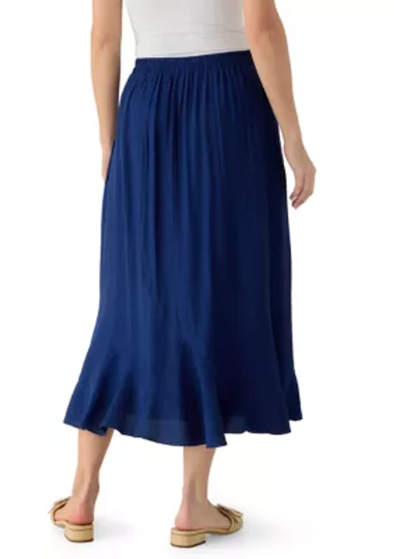 Women's Flounce Maxi Skirt
