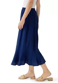 Women's Flounce Maxi Skirt