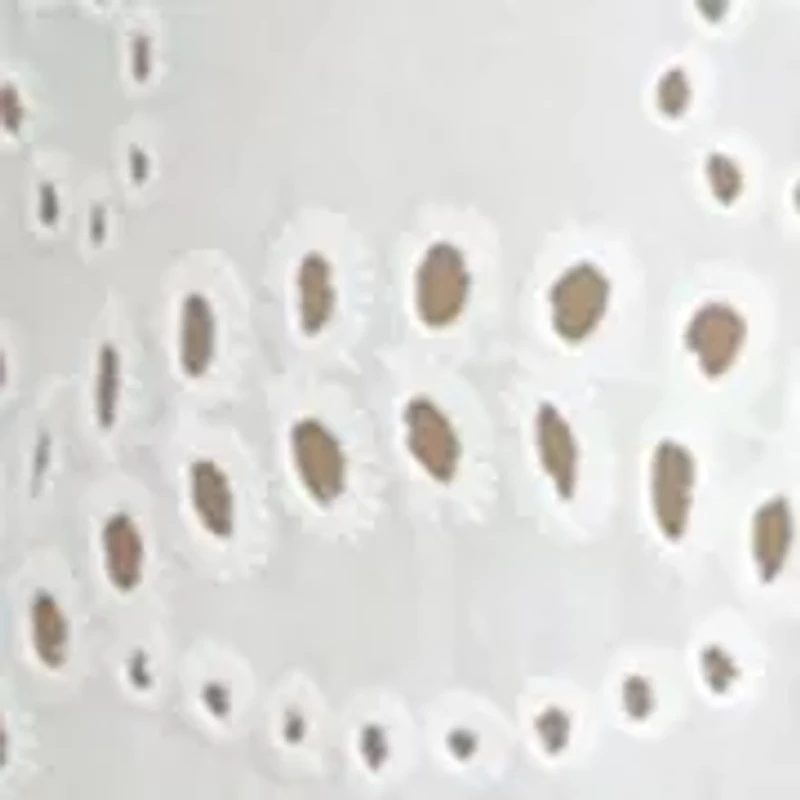 Plus Eyelet Button Down Shirt