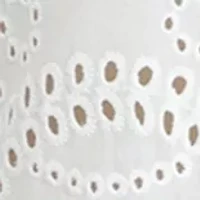 Plus Eyelet Button Down Shirt