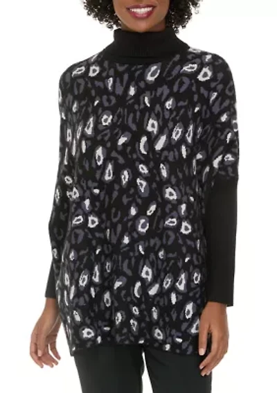 Women's Oversized Color Block Sweater