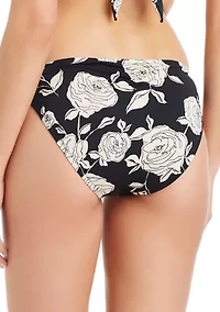 Women's Among Roses Cinch Back Swimsuit Bottoms