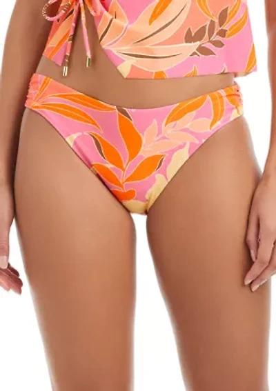 Frangipani Hipster Bikini Bottoms