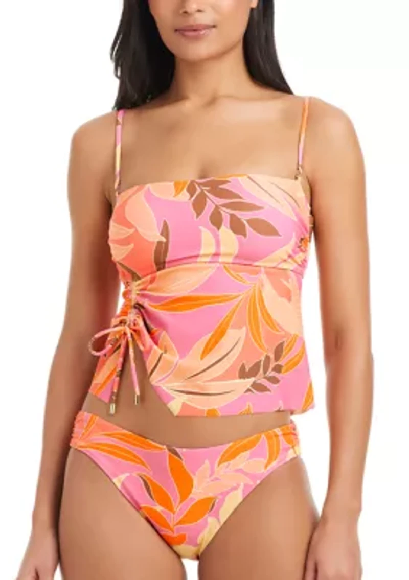 Frangipani Hipster Bikini Bottoms