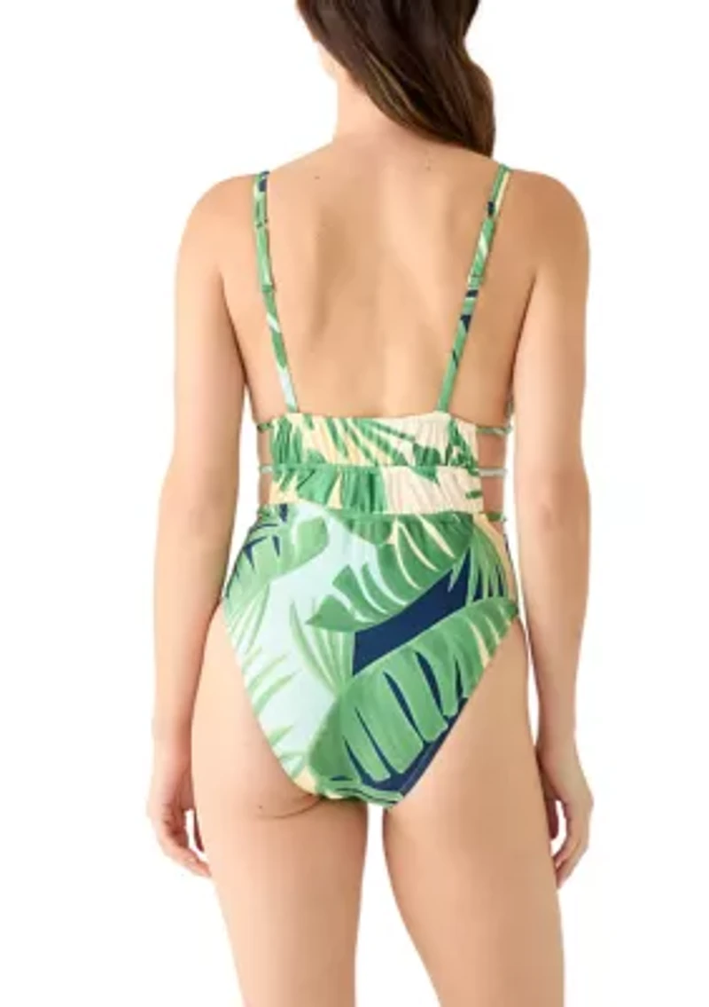 Women's Summer Breeze Side Cut-Out One Piece Swimsuit