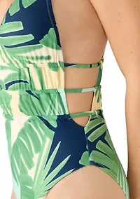 Women's Summer Breeze Side Cut-Out One Piece Swimsuit