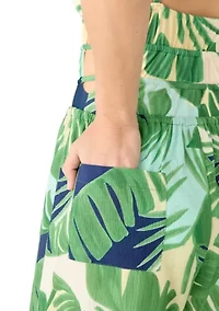 Women's Summer Breeze Side Slit Swim Coverup Pants