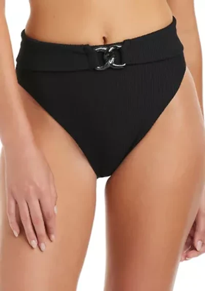 Women's Stay Connected High Waisted Swimsuit Bottoms