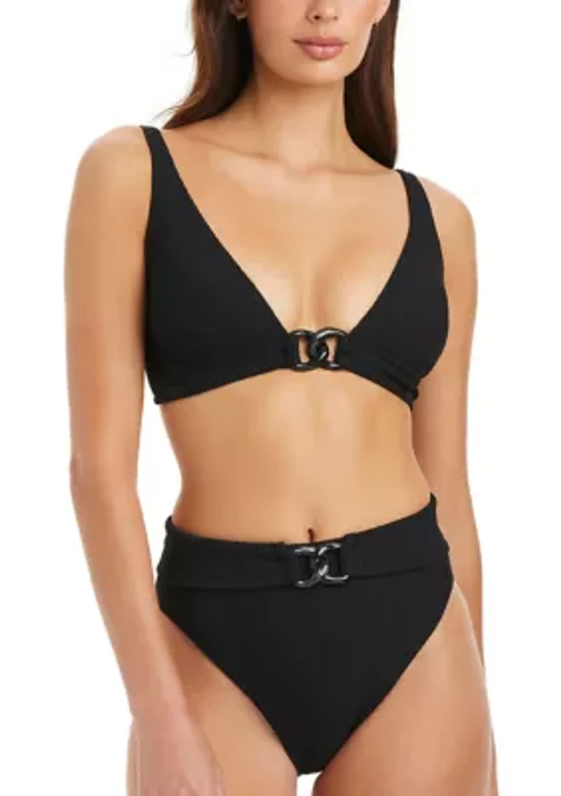 Women's Stay Connected High Waisted Swimsuit Bottoms