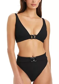 Women's Stay Connected High Waisted Swimsuit Bottoms