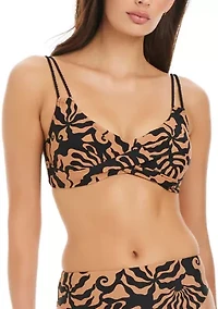 Women's Shell We Twist Bralette Swim Top
