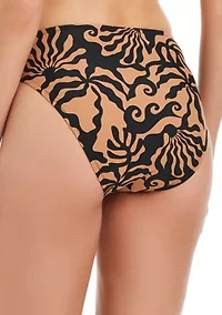 Women's Shell We High Waisted Swimsuit Bottoms
