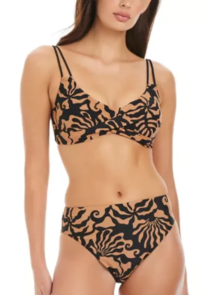 Women's Shell We High Waisted Swimsuit Bottoms