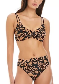 Women's Shell We High Waisted Swimsuit Bottoms