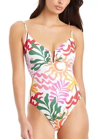 Women's Zodiac Beach V-Wire One Piece Swimsuit