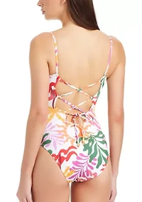 Women's Zodiac Beach V-Wire One Piece Swimsuit