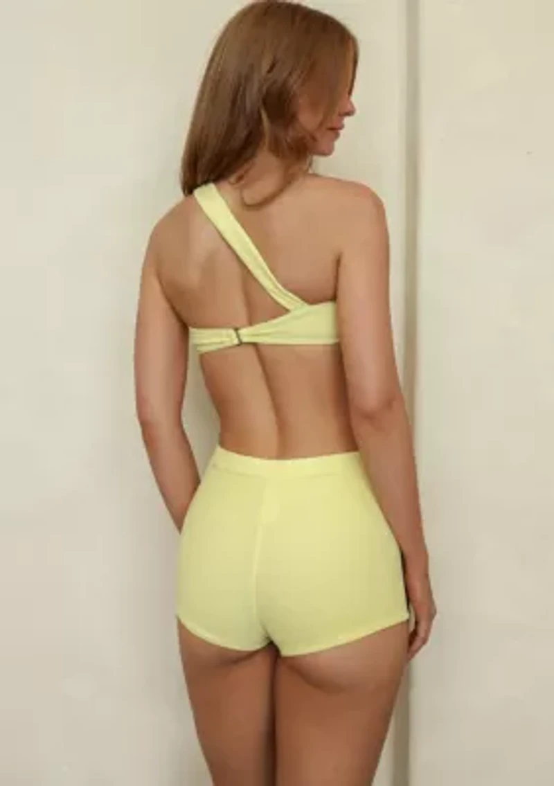 Farrah Elastic Waist Booty Short