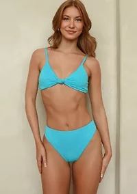 Zen Knotted Triangle Bikini Top