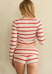 Fold-Over Mini Shorts