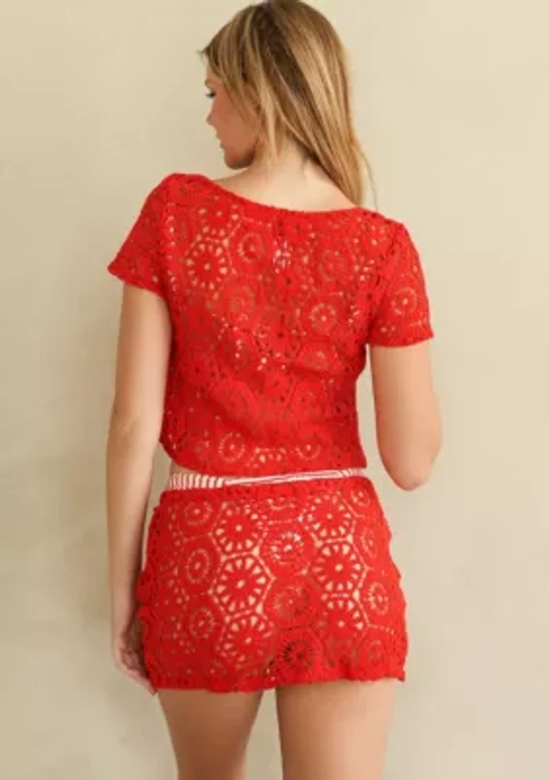 Sail Away Mini Skirt