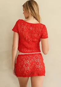 Sail Away Mini Skirt