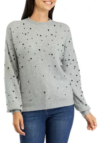 Women's Pearl Jewel Sweater
