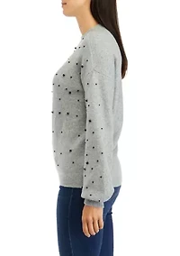 Women's Pearl Jewel Sweater