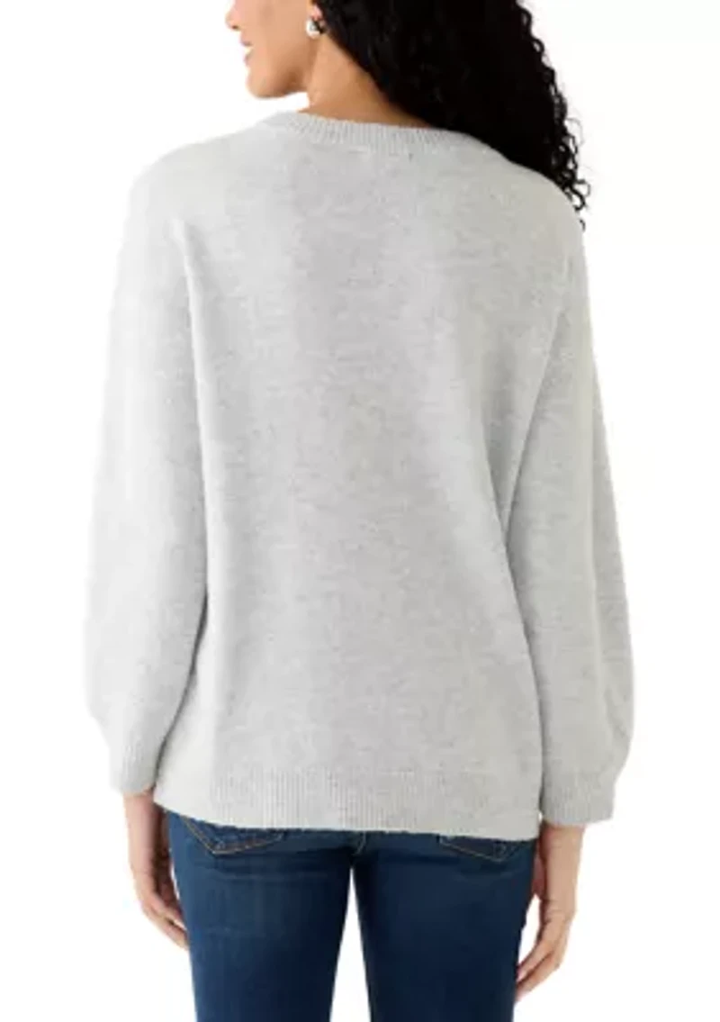 Women's Shine Bow Sweater