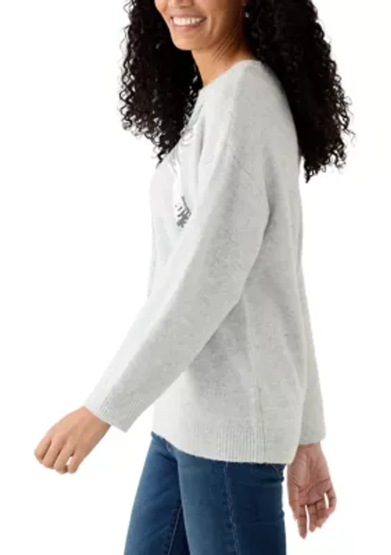 Women's Shine Bow Sweater