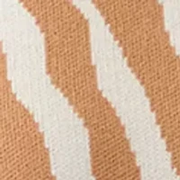 Petite Puff Sleeve Intarsia Sweater