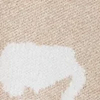 Petite Intarsia Knit Tunic Sweater