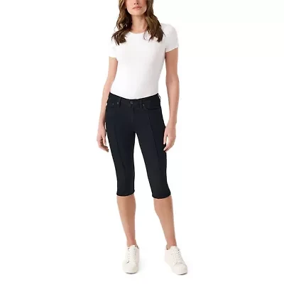 Pintuck Denim Skimmer