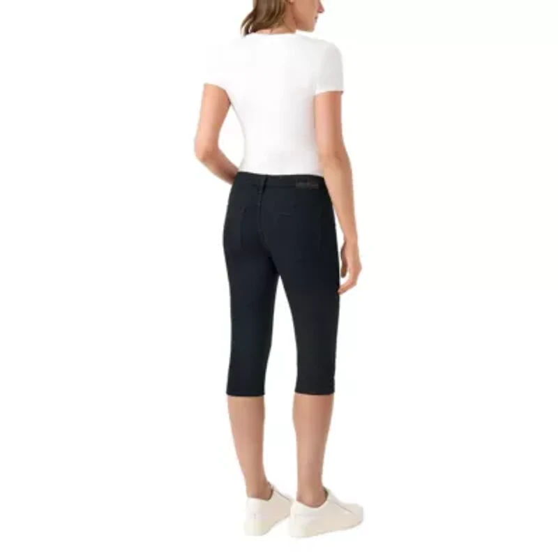 Pintuck Denim Skimmer