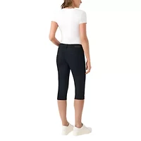 Pintuck Denim Skimmer