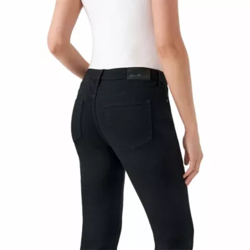 Pintuck Denim Skimmer