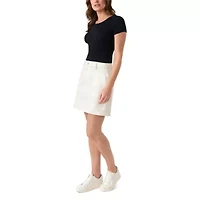 Utility Denim Skirt