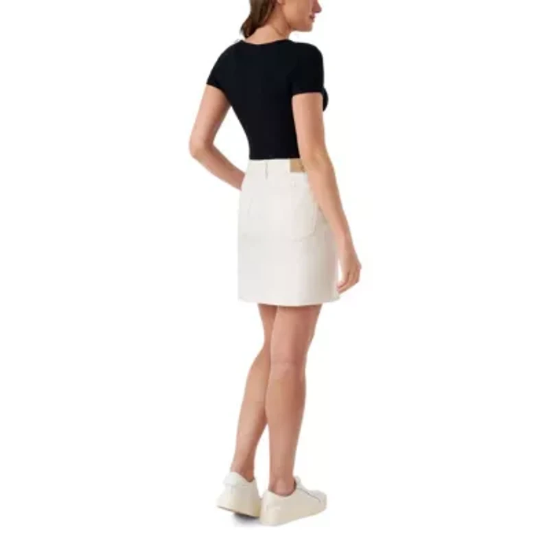Utility Denim Skirt