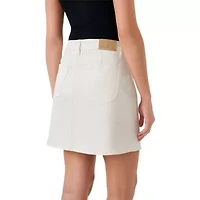 Utility Denim Skirt